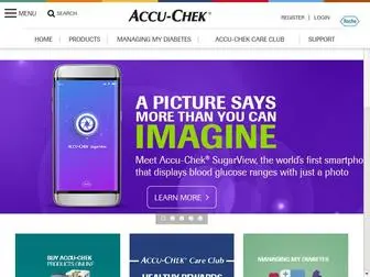 Accu-Chek.com.pk(Accu Chek) Screenshot