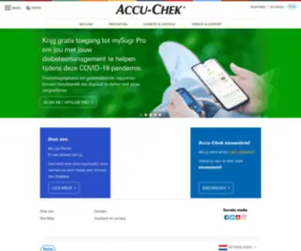 Accu-Chek.nl(Welkom bij Accu) Screenshot