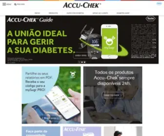 Accu-Chek.pt(Bem-vindo à Accu-Chek) Screenshot