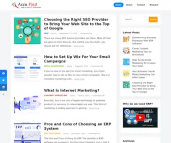 Accu-Find.com(Accu Find) Screenshot