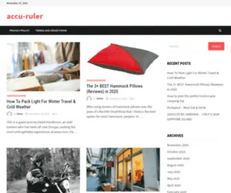 Accu-Ruler.com(Accu Ruler) Screenshot