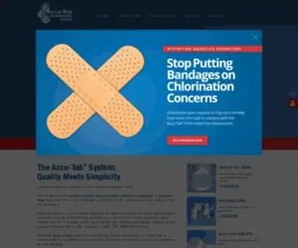 Accu-TAB.com(Accu-Tab Chlorination System) Screenshot