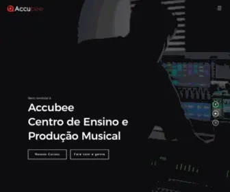 Accubeeproducaomusical.com.br(Curso de produção musical) Screenshot