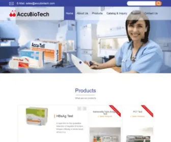 Accubiotech.com(Coronavirus, COVID) Screenshot