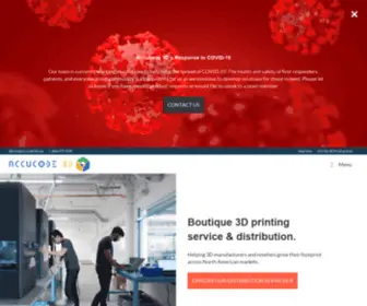Accucode3D.com(Accucode3D) Screenshot
