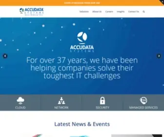 Accudatasystems.com(Accudata Systems) Screenshot