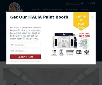 Accudraftpaintbooths.com(Accudraft Paint Booths) Screenshot