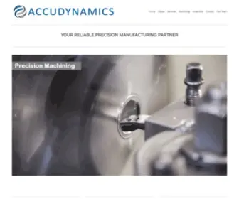 Accudynamics.com(ACCUDYNAMICS LLC) Screenshot