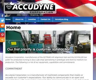 Accudynecorp.com(Accudyne Corporation) Screenshot