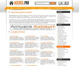 Accueil.pro(Accueil Annuaire Pro) Screenshot
