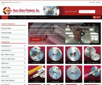Accuglassproducts.com(Accu-Glass Products, Inc) Screenshot