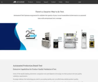 Acculogic.com(Achieving comprehensive test coverage) Screenshot