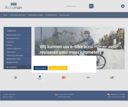 Accuman.nl(Beginpagina  ) Screenshot