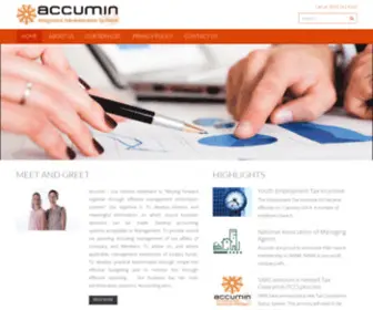 Accumin.co.za(Integrated Administration Solutions) Screenshot