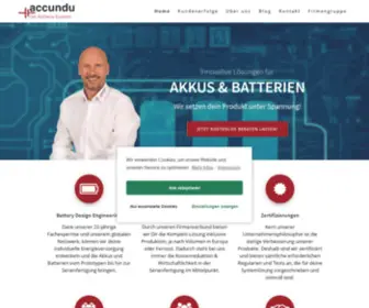 Accundu.de(Innovative Akku) Screenshot