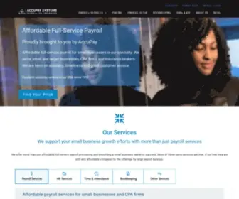 Accupaysystems.com(Accupaysystems) Screenshot
