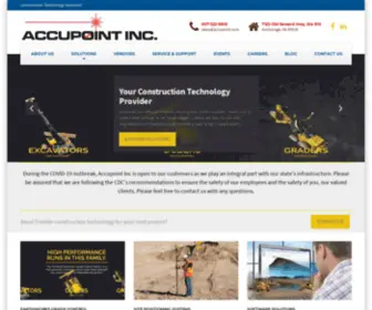 Accupoint.com(Construction Technology Solutions) Screenshot