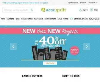 Accuquilt.com(Accuquilt) Screenshot