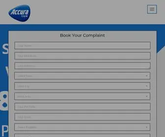 Accura-Care.com(Accura Care) Screenshot