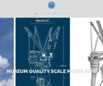 Accuraspacemodels.com(Home) Screenshot