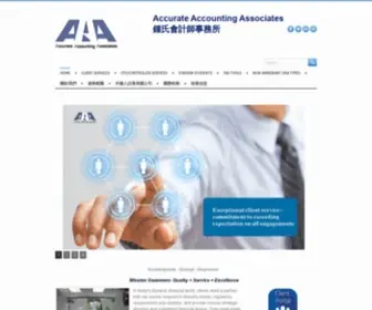 Accurate-AA.com(成立公司) Screenshot