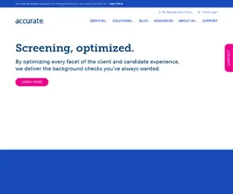 Accurate.com(Accurate Background) Screenshot