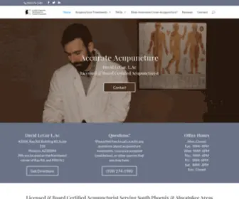 Accurateacupunctureaz.com(Accurate Acupuncture) Screenshot