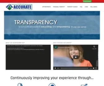 Accurateassessor.com(Municipal Assessors) Screenshot