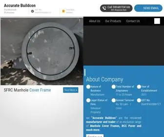 Accuratebuildcon.com(Accurate Buildcon) Screenshot