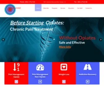 Accurateclinic.com(Chronic Pain Management Clinic in Kenner) Screenshot