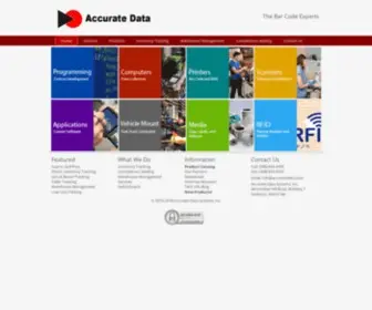 Accuratedata.com(Accurate Data Systems) Screenshot