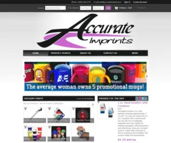 Accurateimprints.com(Accurate Imprints) Screenshot