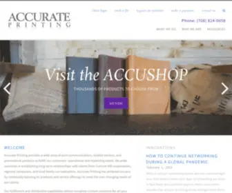 Accurateprinting.net(Accurate Printing) Screenshot