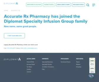Accuraterx.net(Accurate Rx) Screenshot