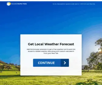 Accurateweathertoday.com(Accurate Weather Today) Screenshot