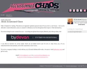 Accustomedchaos.com(Chaos™) Screenshot