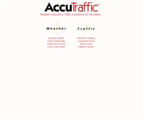 Accutraffic.com(Accutraffic) Screenshot