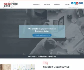 Accutrend.com(Accutrend Data) Screenshot