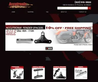 Accutronix.com(Home Accutronix Motorcycle Parts Phoenix) Screenshot