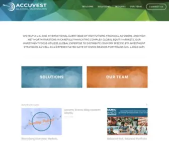 Accuvest.com(Accuvest global advisors) Screenshot