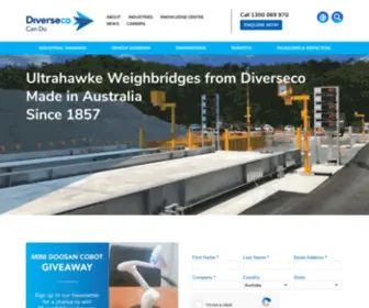 Accuweighgroup.com.au(Diverseco) Screenshot