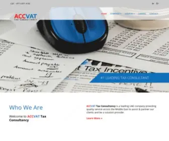 AccVat.com(Financial Consultant) Screenshot