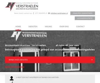 AccVerstraelen.nl(Accountantskantoor Verstraelen) Screenshot