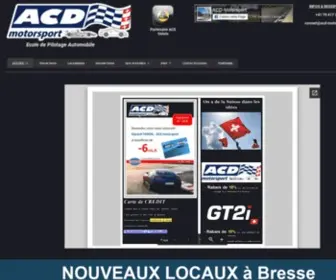 ACD-Motorsport.ch(ACD Motorsport) Screenshot