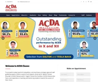 ACDaclasses.com(ACDA Classes) Screenshot