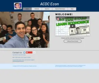 ACDcecon.com(ACDCLeadership) Screenshot