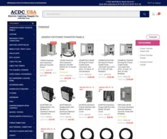 ACDcusa.com(Alternating Current (AC) and (DC)) Screenshot