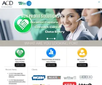 ACDdirect.com(Virtual Contact Center) Screenshot