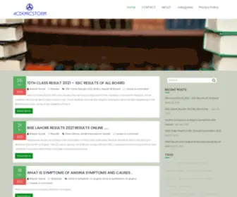 ACDemicstorm.com(Get Better About Education) Screenshot