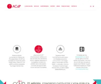 ACDP.es(Asociación Católica de Propagandistas) Screenshot